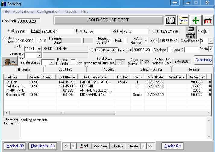 CMI JAIL